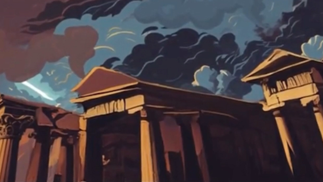 Vignette vidéo comédienne voix off Narration Zeus et la flamme